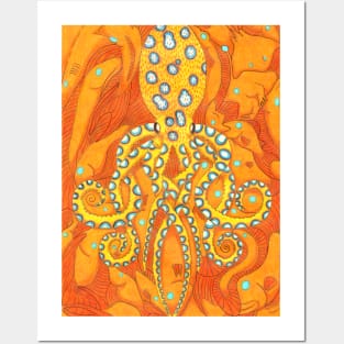 Blue-ringed Octopus Posters and Art